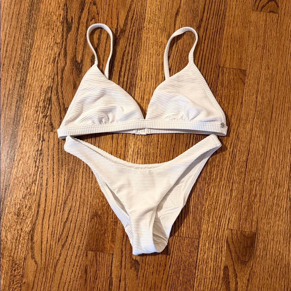 Seafolly White Bikini Set